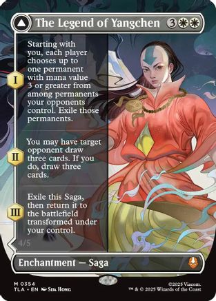 The Legend of Yangchen (Borderless) (TLA-354) (Foil)
