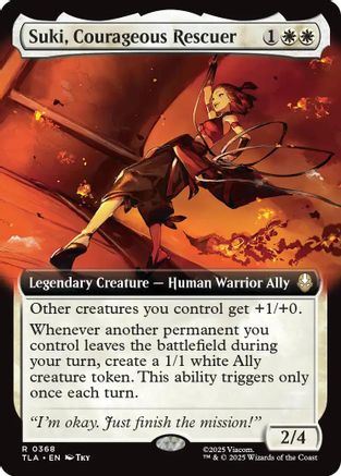 Suki, Courageous Rescuer (Extended Art) (TLA-368) (Foil)