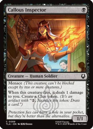 Callous Inspector (TLA-089) (Foil)