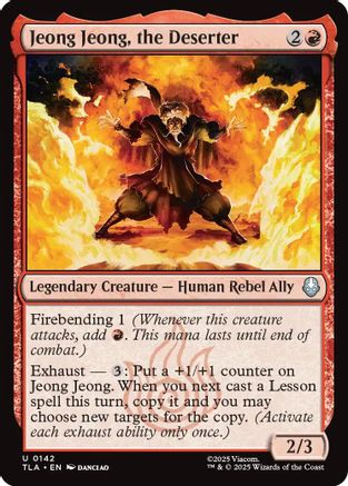 Jeong Jeong, the Deserter (TLA-142) (Foil)