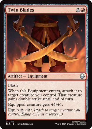Twin Blades (TLA-157) (Foil)