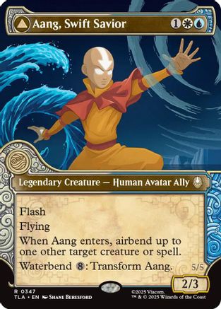 Aang, Swift Savior (Showcase) (TLA-347)