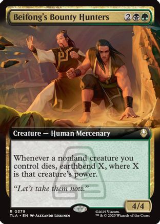 Beifong's Bounty Hunters (Extended Art) (TLA-379) (Foil)