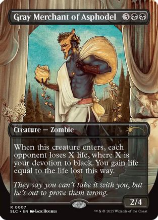 Gray Merchant of Asphodel (SLC-007) (Foil)