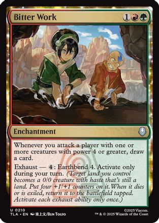 Bitter Work (TLA-210) (Foil)