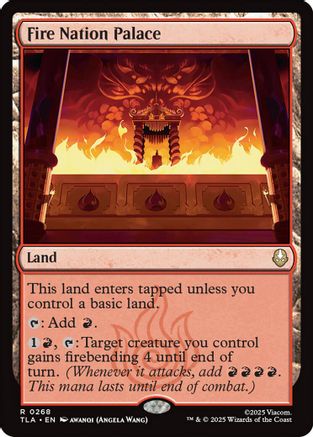 Fire Nation Palace (TLA-268) (Foil)