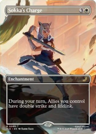 Sokka's Charge (Borderless) (TLE-065)