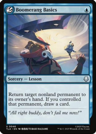 Boomerang Basics (TLA-046) (Foil)