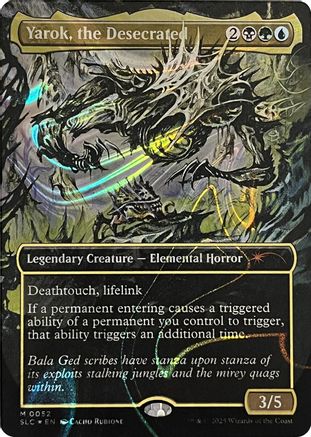 Yarok, the Desecrated (Halo Foil) (SLC-052)