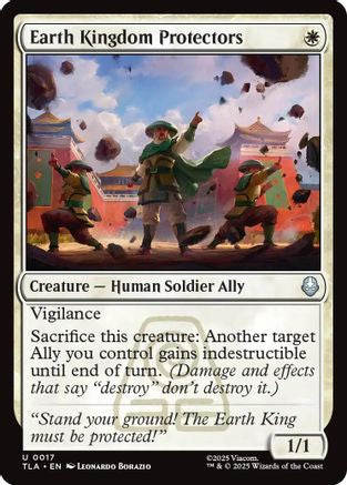 Earth Kingdom Protectors (TLA-017) (Foil)