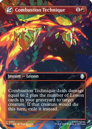 Combustion Technique (Borderless) (TLA-301)