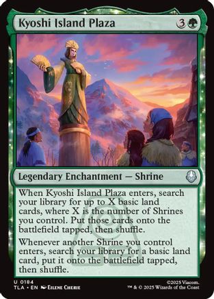 Kyoshi Island Plaza (TLA-184) (Foil)