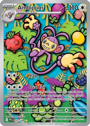 Ambipom (PFL-107) (Holofoil)