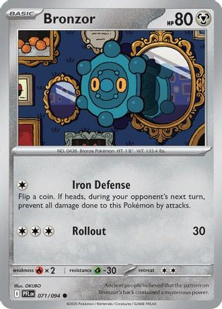Bronzor (PFL-071) (Reverse Holofoil)
