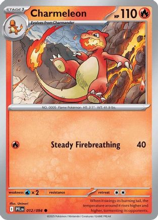 Charmeleon (PFL-012) (Reverse Holofoil)
