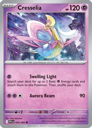 Cresselia (PFL-039) (Reverse Holofoil)