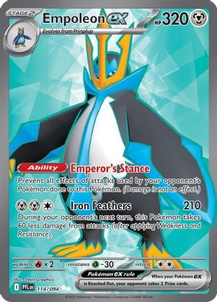 Empoleon ex (PFL-114) (Holofoil)