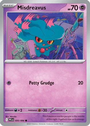Misdreavus (PFL-035) (Reverse Holofoil)