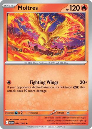 Moltres (PFL-014) (Reverse Holofoil)