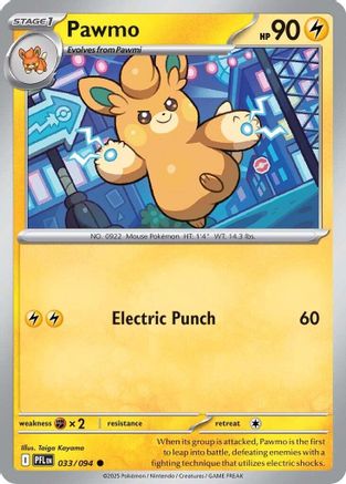Pawmo (PFL-033) (Reverse Holofoil)