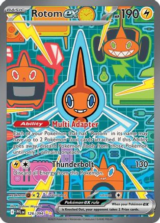 Rotom ex (PFL-126) (Holofoil)