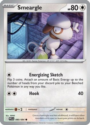 Smeargle (PFL-080) (Reverse Holofoil)