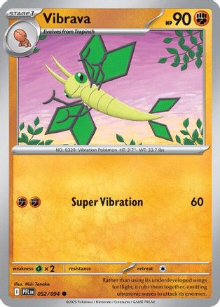 Vibrava (PFL-052) (Reverse Holofoil)