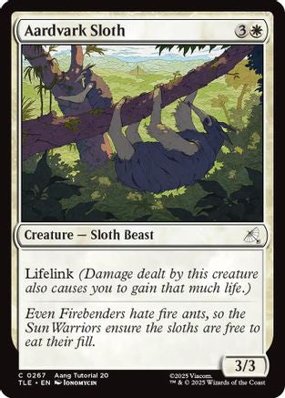 Aardvark Sloth (0267) (TLE-267)