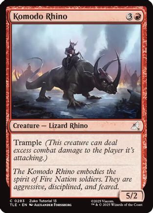 Komodo Rhino (0283) (TLE-283)