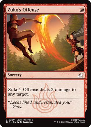 Zuko's Offense (0288) (TLE-288)
