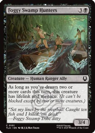 Foggy Swamp Hunters (TLA-101) (Foil)
