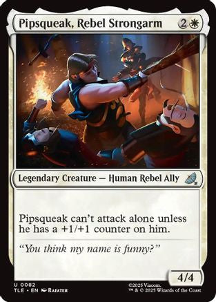 Pipsqueak, Rebel Strongarm (TLE-082) (Foil)