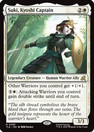 Suki, Kyoshi Captain (TLE-085) (Foil)