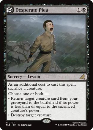 Desperate Plea (TLE-103)