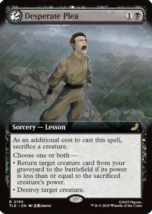 Desperate Plea (Extended Art) (TLE-185)