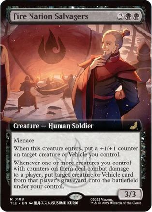 Fire Nation Salvagers (Extended Art) (TLE-188)