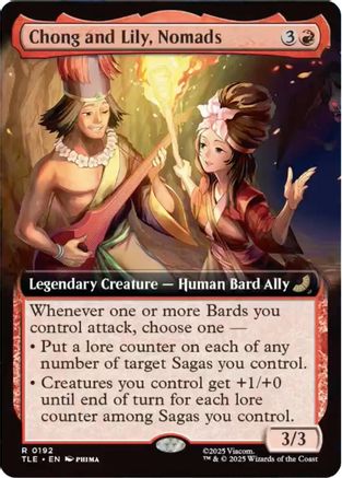 Chong and Lily, Nomads (Extended Art) (TLE-192)