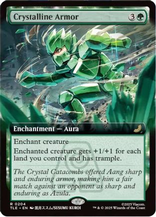 Crystalline Armor (Extended Art) (TLE-204) (Foil)