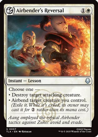 Airbender's Reversal (TLA-007) (Foil)