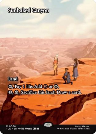 Sunbaked Canyon (Borderless) (TLE-058)
