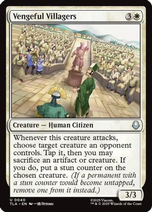 Vengeful Villagers (TLA-040) (Foil)