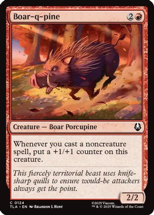 Boar-q-pine (TLA-124)