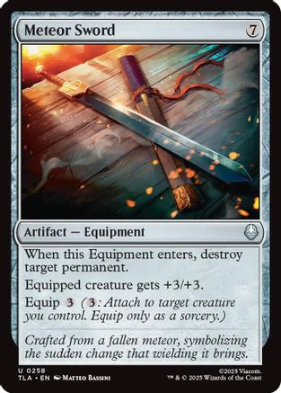 Meteor Sword (TLA-258) (Foil)