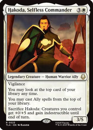 Hakoda, Selfless Commander (TLA-023)