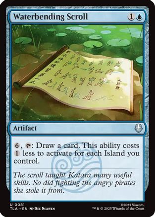 Waterbending Scroll (TLA-081) (Foil)