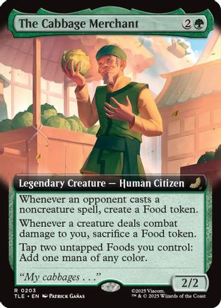 The Cabbage Merchant (Extended Art) (TLE-203) (Foil)