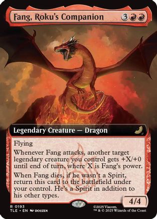 Fang, Roku's Companion (Extended Art) (TLE-193) (Foil)