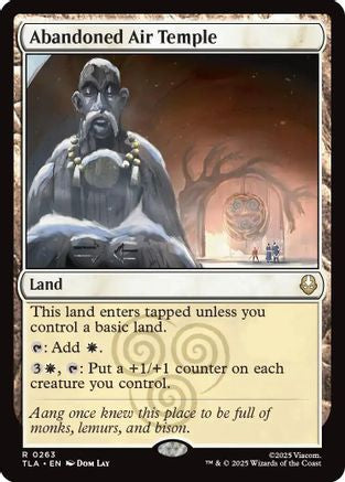 Abandoned Air Temple (TLA-263) (Foil)