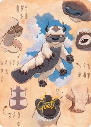 Appa, Steadfast Guardian Art Card (Gold-Stamped Signature) (ASTLA-032)