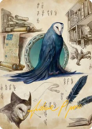 Wan Shi Tong, Librarian Art Card (Gold-Stamped Signature) (ASTLA-033)